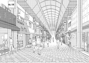 ARMZ Manga Background Collection Vol.8 [Yasuyo] 1200dpi