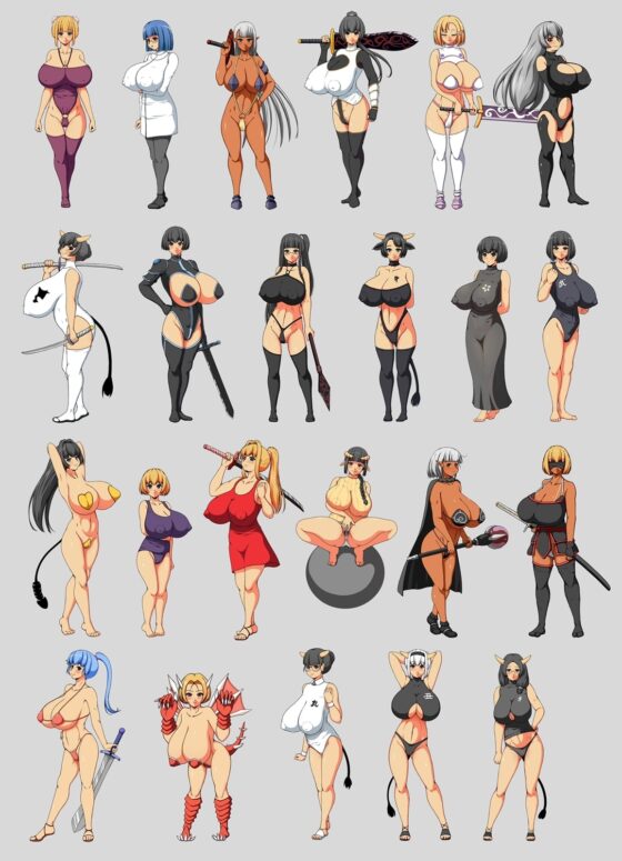 Busty  Warriors [LHBs] | DLsite 同人 - R18