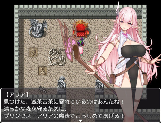 淫欲のエルフ姫アリア(スタジオcute) - FANZA同人