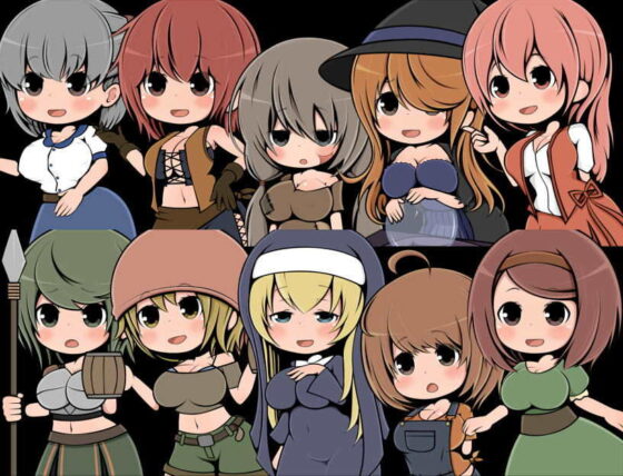 ただモブNPCとエッチする物語。(らびっとだっしゅ) - FANZA同人