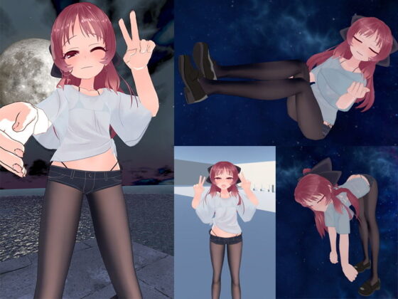 オリジナル3Dモデル_VRC用unitypackage_つむぎちゃん_2019年6月(ピンキーweb) - FANZA同人