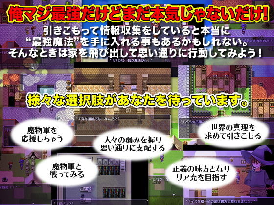 ファンタジー世界で働いたら負けの引きこもり生活 俺マジ最強だけどまだ本気じゃないだけ！(ちゃっぴぃ1) - FANZA同人