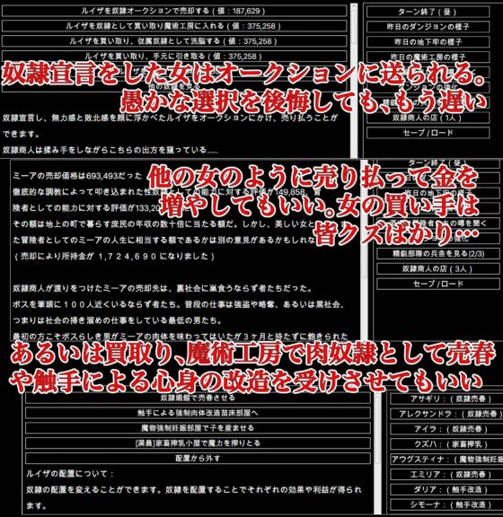 陵辱異種姦ダンジョン〜敗北した女冒険者は魔物の孕み袋〜 [幻灯摩天楼] | DLsite 同人 - R18