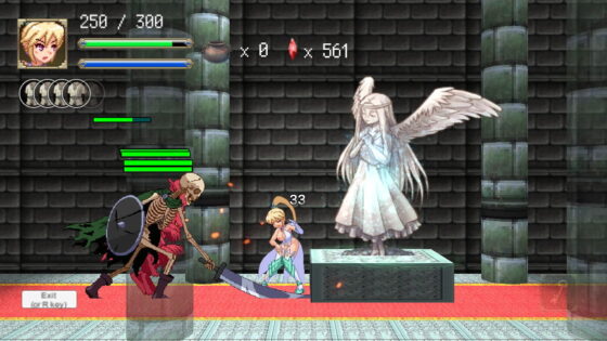 敗走のラストダンジョン〜屈辱の女武闘家イリーナ〜(ぴんくばなな・ソフト) - FANZA同人