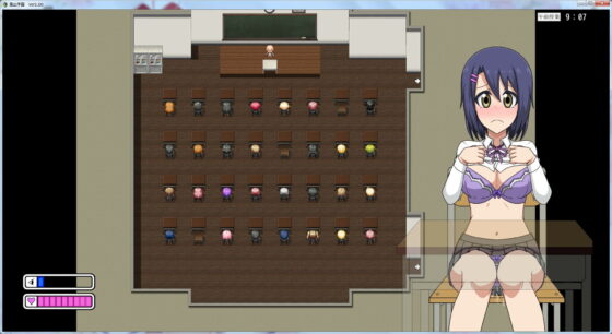 露出学園【スニークアクション露出プレイングゲーム】(H.H.WORKS.) - FANZA同人