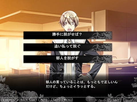 黒と金の開かない鍵。 [little cheese] | DLsite 美少女ゲーム - R18