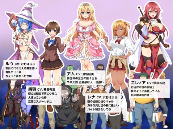 異世界の姫さま現世にイク!～知らない世界で言われるがまま～ [スライム定食] | DLsite 同人 - R18