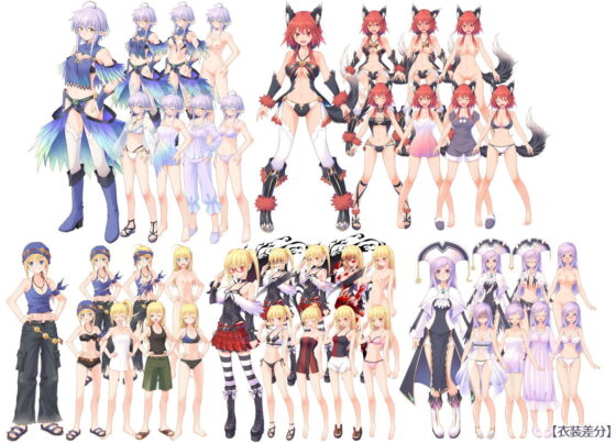 立ち絵素材集-ファンタジーヒロインR版-(森の奥の隠れ里) - FANZA同人