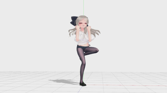 3Dモデル_PMX_つむぎちゃん_オフホワイト_2019年夏(ピンキーweb) - FANZA同人