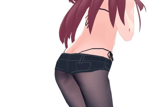 3Dモデル_PMX_つむぎちゃん_2018年冬(ピンキーweb) - FANZA同人