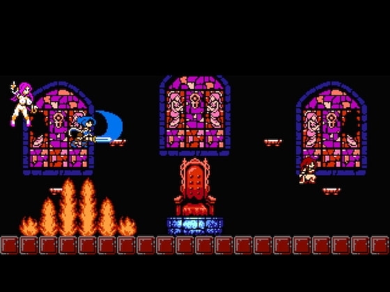 真夜中のサキュバス城【18禁版】 [ピクセル定食] | DLsite 同人 - R18