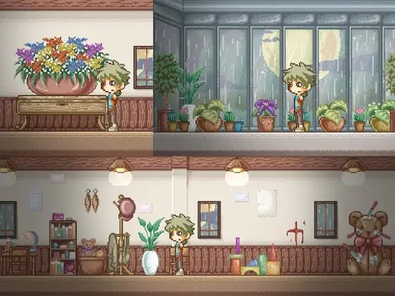 Rainy Moon (ゲーム+素材パック) [林芭 大地] | DLsite がるまに