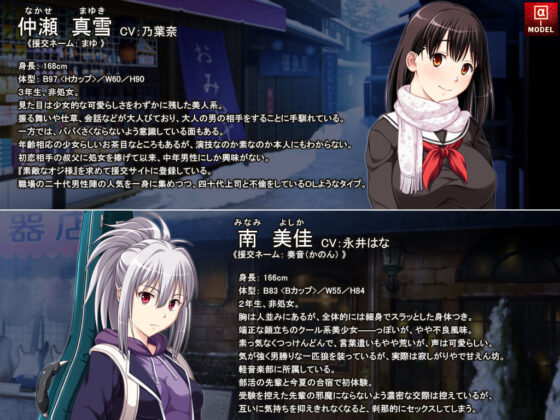 援交ガールズコレクション2 〜オヤジの冬は温泉旅館でぬぷぬぷ編〜(α-MODEL) - FANZA同人