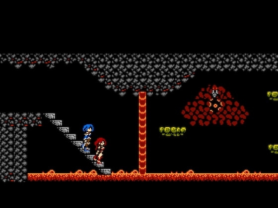 真夜中のサキュバス城【18禁版】 [ピクセル定食] | DLsite 同人 - R18