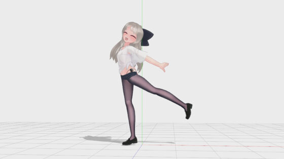 3Dモデル_PMX_つむぎちゃん_オフホワイト_2019年夏(ピンキーweb) - FANZA同人