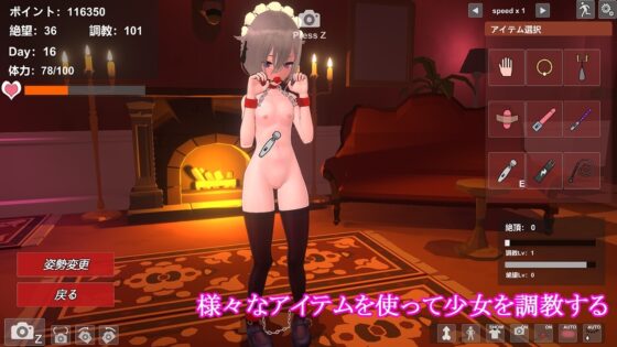 【Android版】奴○少女の調教日記 [H.Dragon.Games] | DLsite