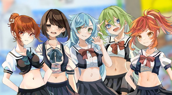 へそ出し少女クリップD1(有料版) [お人形で遊ぼう製作委員会] | DLsite 同人 – R18