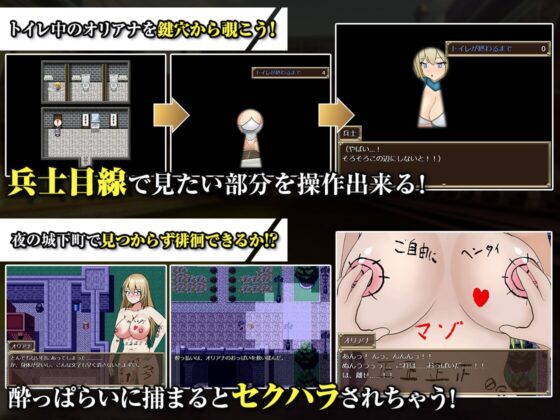 王国の勇騎士オリアナ [ぽんこん堂] | DLsite 同人 - R18